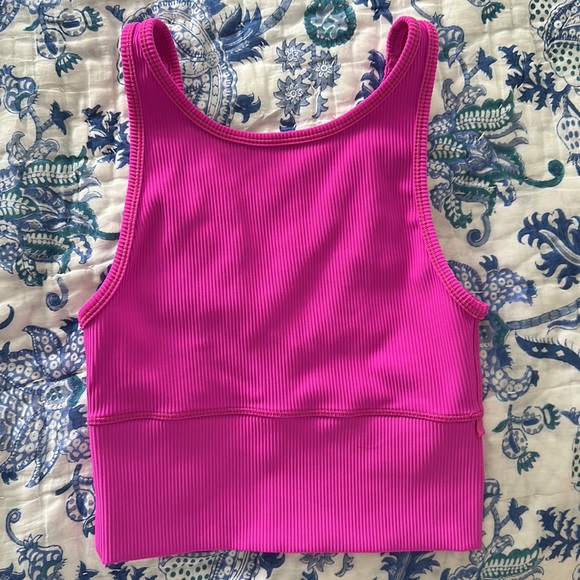 Power Pivot Ribbed Tank Top - Picture 2 of 2